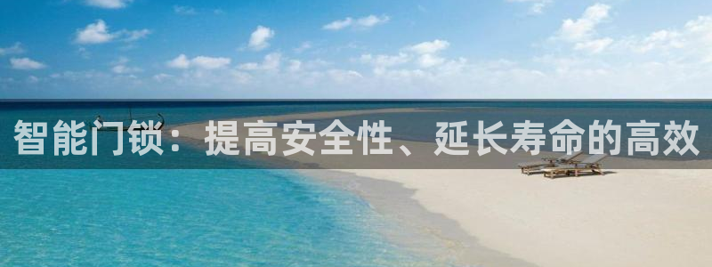 利记官网加盟：智能门锁：提高安全性、延长寿命的高效