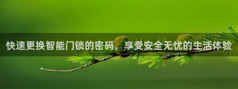 利记官网电脑版：快速更换智能门锁的密码，享受安全无忧的生活体