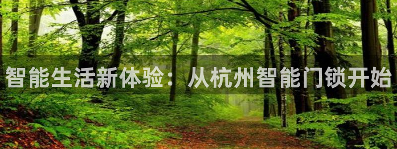 万利记官方旗舰店官网：智能生活新体验：从杭州智能门锁开始