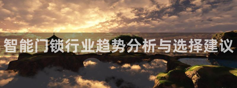 利记彩票导航网址官网hd71：智能门锁行业趋势分析与选择建议