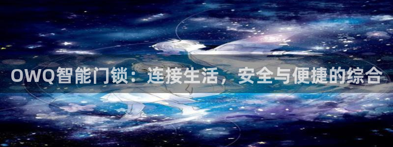 利记坊官网注册账号申请：OWQ智能门锁：连接生活，安全与便捷