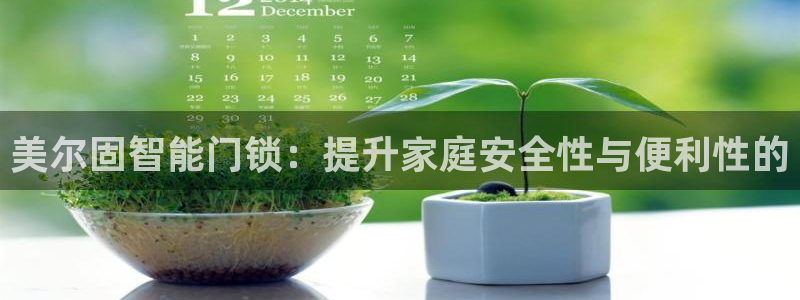 利记彩票导航网址官网hd71：美尔固智能门锁：提升家庭安全性