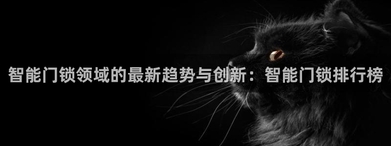 利记sbobet官网电脑版：智能门锁领域的最新趋势与创新：智