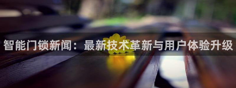 利记科技有限公司官网：智能门锁新闻：最新技术革新与用户体验升