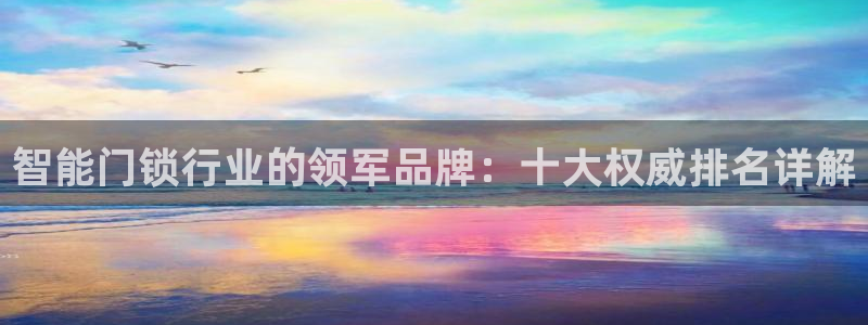 利记彩票导航网址官网hd71：智能门锁行业的领军品牌：十大权